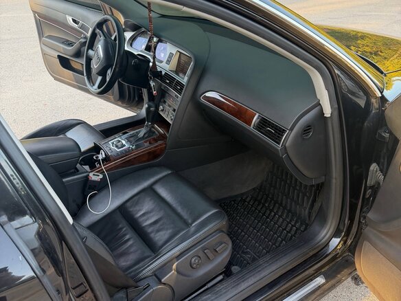 2008 Audi A6 III (C6), чёрный, 615000 рублей - вид 20