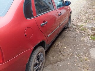 2005 Lada (ВАЗ) Kalina I, красный, 150000 рублей, вид 2