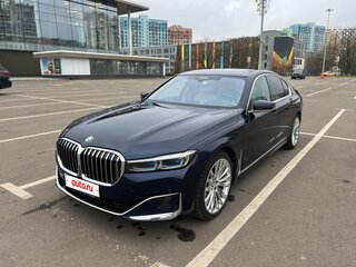 2021 BMW 7 серии Long 730Ld xDrive VI (G11/G12) Рестайлинг, синий, 5800000 рублей, вид 1