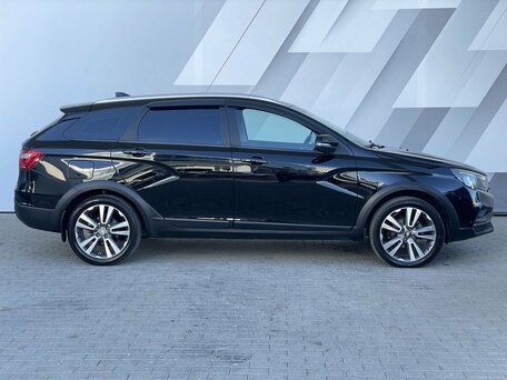 2022 Lada (ВАЗ) Vesta SW Cross I, чёрный, 1235000 рублей, вид 4