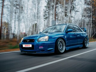 2001 Subaru Impreza WRX II, синий, 1490000 рублей, вид 5