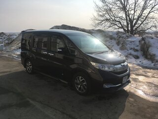 2017 Honda Stepwgn Spada V Рестайлинг, чёрный, 2100000 рублей, вид 1