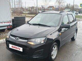 2017 Lada (ВАЗ) Kalina II, чёрный, 420000 рублей, вид 1