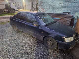 2007 Hyundai Accent ТагАЗ II, синий, 340000 рублей, вид 2