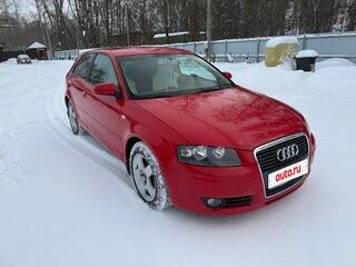 2007 Audi A3 II (8P) Рестайлинг 1, красный, 600000 рублей, вид 4