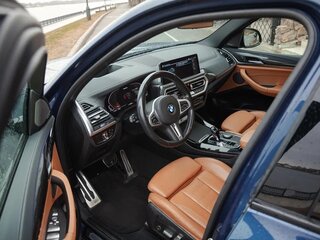 2021 BMW X3 M40i III (G01) Рестайлинг, синий, 7580000 рублей, вид 4