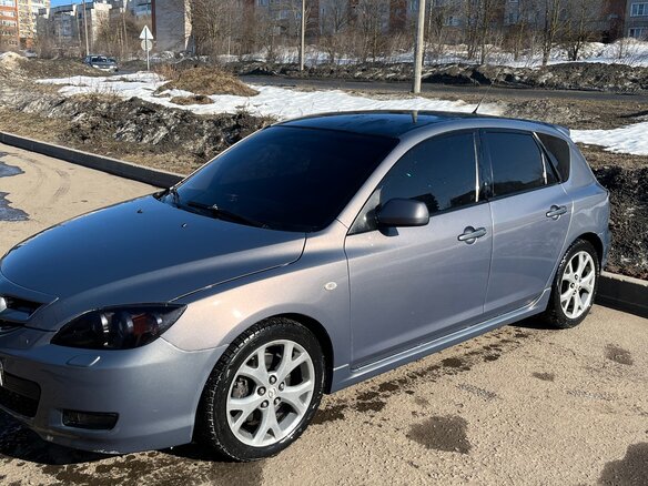 2007 Mazda 3 I (BK) Рестайлинг, серый, 850000 рублей - вид 5