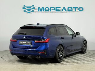 2020 BMW 3 серии 318d VII (G2x), синий, 3035000 рублей, вид 5