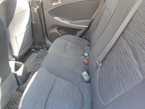 2014 Hyundai Solaris I Рестайлинг, оранжевый, 1090000 рублей - вид 4