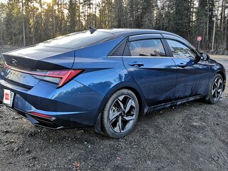 2021 Hyundai Elantra VII (CN7), синий, 1894267 рублей, вид 5
