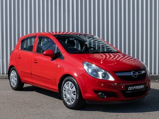 2007 Opel Corsa D, красный, 499000 рублей, вид 1