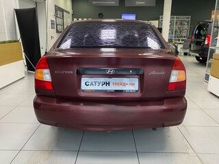 2007 Hyundai Accent ТагАЗ II, красный, 220000 рублей, вид 5