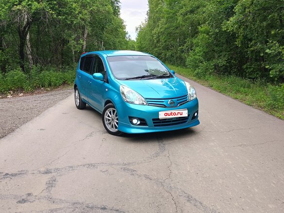 2008 Nissan Note I Рестайлинг, зелёный, 590000 рублей - вид 2