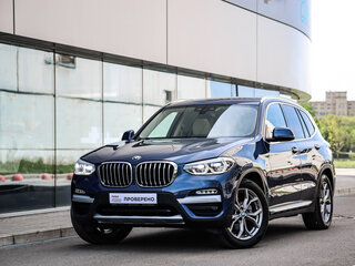 2019 BMW X3 20i xDrive III (G01), синий, 3780500 рублей, вид 1