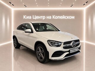 2021 Mercedes-Benz GLC Coupe 300 I (C253) Рестайлинг, белый, 4850000 рублей, вид 4