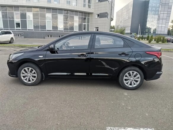 2020 Hyundai Solaris II Рестайлинг, чёрный, 1170000 рублей - вид 7