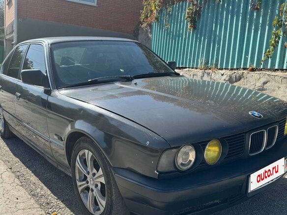 1992 BMW 5 серии 525i III (E34), серый - вид 13