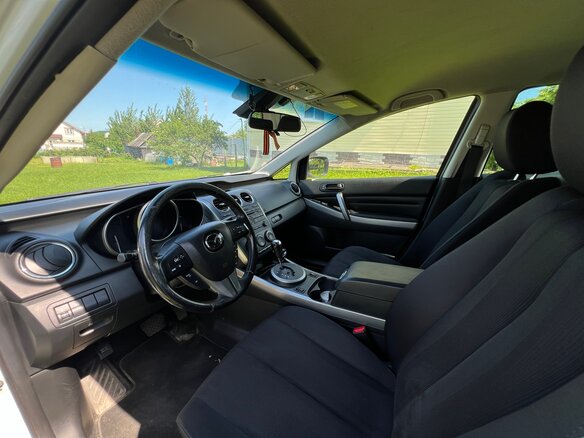 2011 Mazda CX-7 I Рестайлинг, белый, 900000 рублей - вид 6