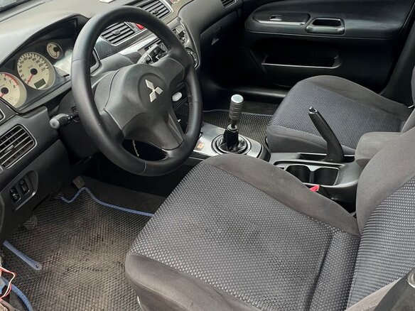2006 Mitsubishi Lancer IX Рестайлинг, синий, 325000 рублей - вид 6