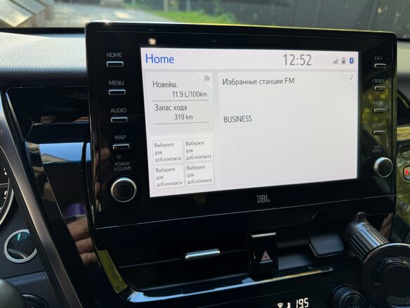 2021 Toyota Camry VIII (XV70), чёрный, 3800000 рублей - вид 22