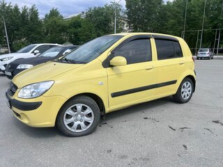 2009 Hyundai Getz I Рестайлинг, жёлтый, 500000 рублей, вид 5
