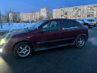 1998 Opel Astra G, красный, 95000 рублей, вид 4
