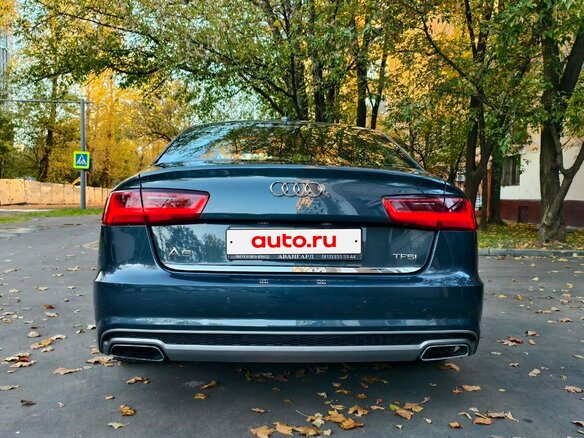 2015 Audi A6 IV (C7) Рестайлинг, серый - вид 12