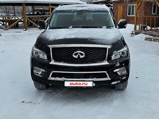2016 Infiniti QX80 I Рестайлинг, чёрный, 3600000 рублей, вид 2