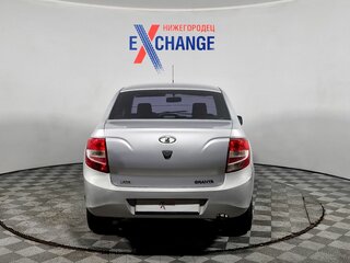 2013 Lada (ВАЗ) Granta I, серебристый, 268000 рублей, вид 4