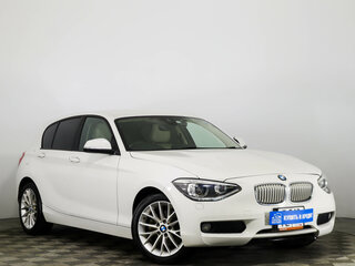 2013 BMW 1 серии 116i II (F20/F21), белый, 1249000 рублей, вид 1