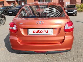 2014 Lada (ВАЗ) Granta I, оранжевый, 450000 рублей, вид 4