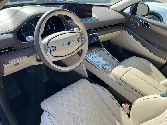 2021 Genesis GV80 I, синий, 6700000 рублей - вид 7