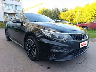 2019 Kia Optima IV Рестайлинг, чёрный, 1890000 рублей, вид 4