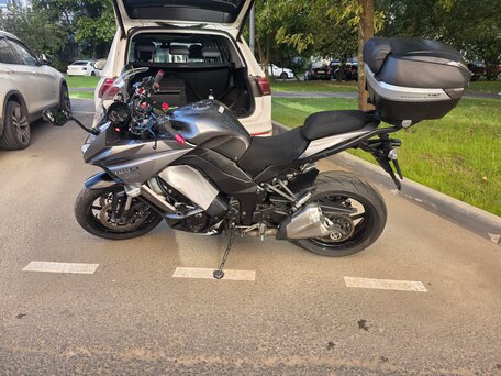 2015 Kawasaki Z 1000SX, серый, 750000 рублей, вид 4