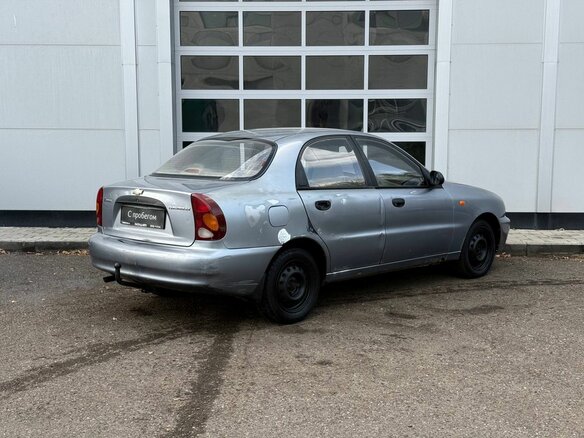 2006 Chevrolet Lanos I, серебристый, 100000 рублей - вид 4