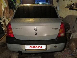 2007 Renault Logan I, серебристый, 350000 рублей, вид 2