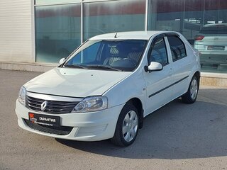 2014 Renault Logan I Рестайлинг, белый, 389000 рублей, вид 2