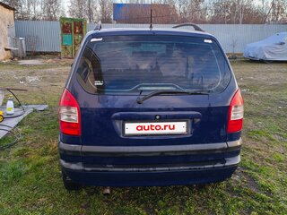 2004 Opel Zafira A Рестайлинг, синий, 430000 рублей, вид 3
