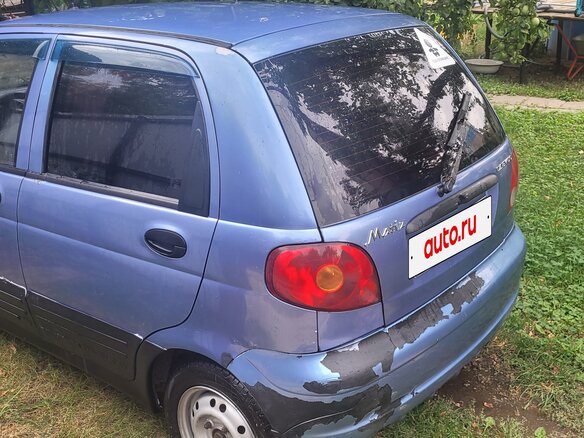 2007 Daewoo Matiz I Рестайлинг, синий, 213000 рублей - вид 5