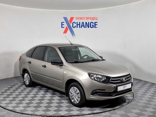 2020 Lada (ВАЗ) Granta I Рестайлинг, серый, 639000 рублей, вид 3
