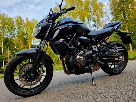 2020 Yamaha MT-07 (FZ-07), чёрный, 790000 рублей, вид 1