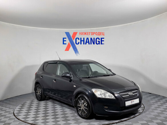 2007 Kia Ceed I, чёрный - вид 2