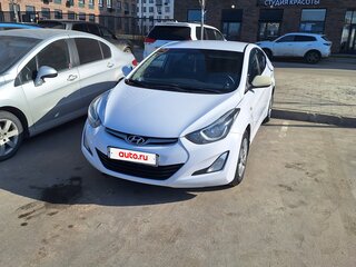 2015 Hyundai Elantra V (MD) Рестайлинг, белый, 750000 рублей, вид 2