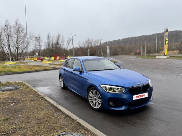 2015 BMW 1 серии 120i II (F20/F21) Рестайлинг, синий, 2150000 рублей - вид 13