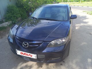 2008 Mazda 3 I (BK) Рестайлинг, синий, 370000 рублей, вид 2