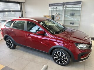 2026 Lada (ВАЗ) Vesta SW Cross I Рестайлинг (NG), красный, 2118000 рублей, вид 4