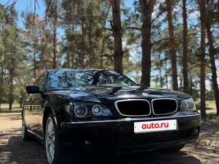 2005 BMW 7 серии 730d IV (E65/E66) Рестайлинг, чёрный, 1125000 рублей, вид 2