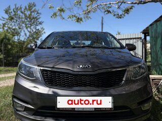 2015 Kia Rio III Рестайлинг, серый, 1010000 рублей, вид 1