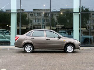 2014 Lada (ВАЗ) Granta I, коричневый, 480000 рублей, вид 4