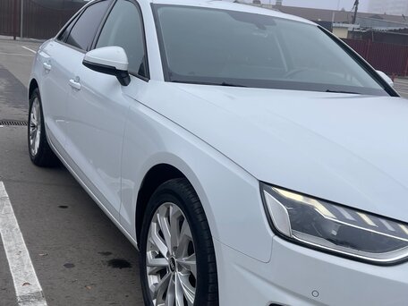 2021 Audi A4 35 TFSI V (B9) Рестайлинг, белый, 3100000 рублей, вид 2